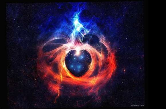 Heart in space