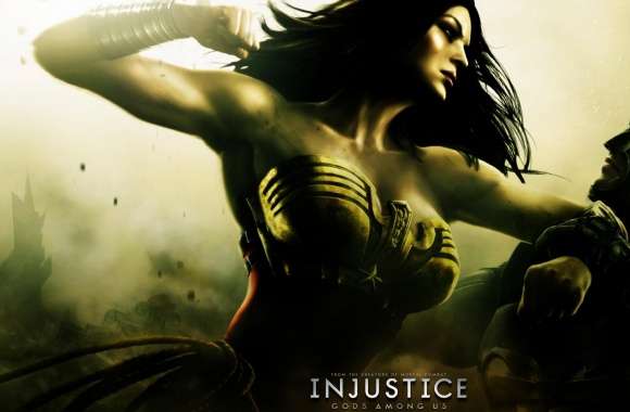Injustice Gods Among Us - Batman vs Wonder Woman wallpapers hd quality