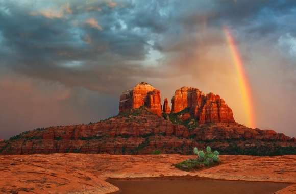 Rainbow In Arizona