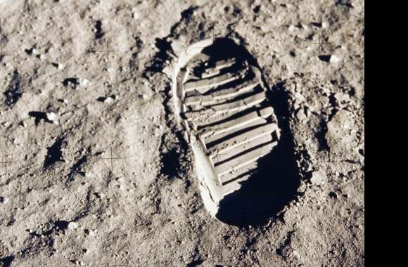 The first step in the moon