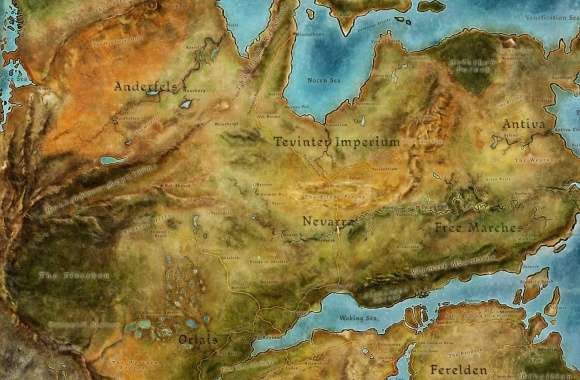 Dragon Age 2 Map