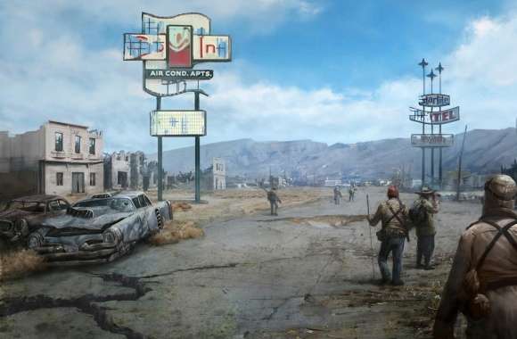 Fallout New Vegas Concept Art wallpapers hd quality
