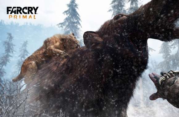 Far Cry Primal Tiger vs Mammoth