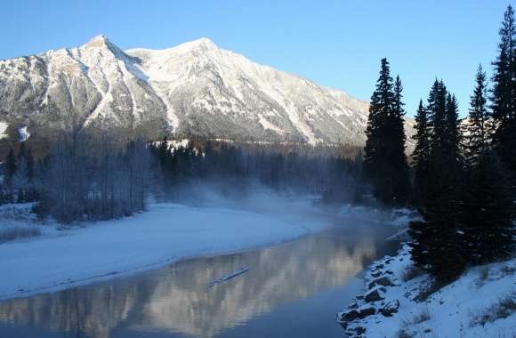 Fording River, Elkford, British Columbia, Canada wallpapers hd quality