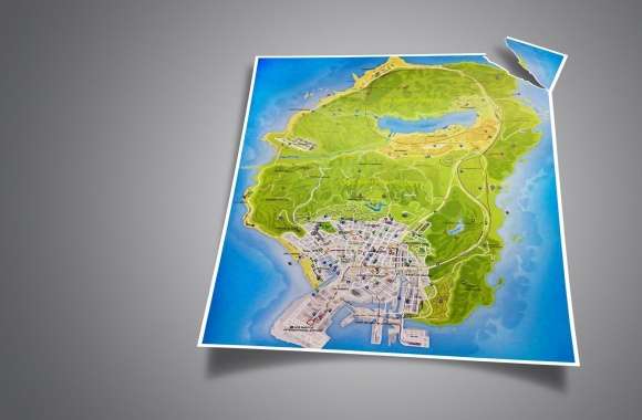 GTA 5 official map