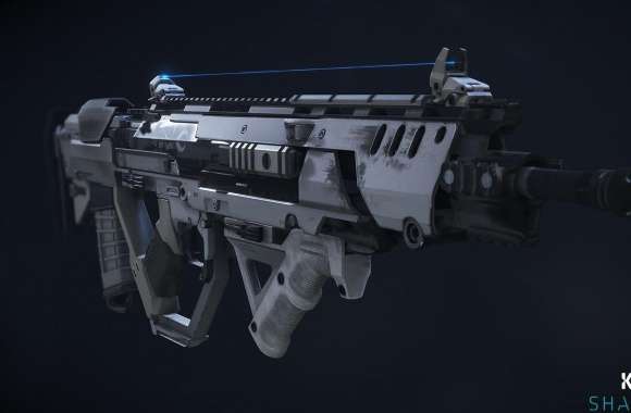 Killzone Shadow Fall 2013 M55 Assault Rifle