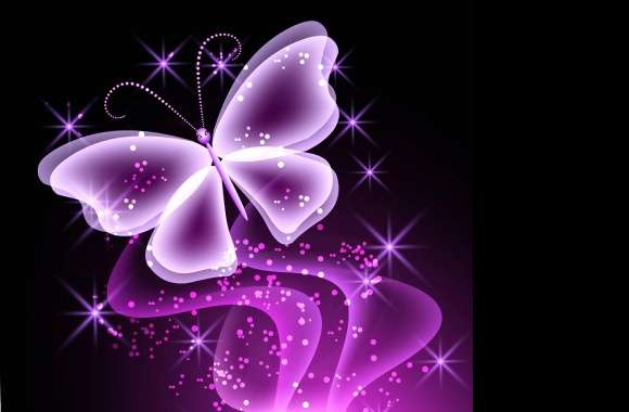 Neon Butterfly wallpapers hd quality