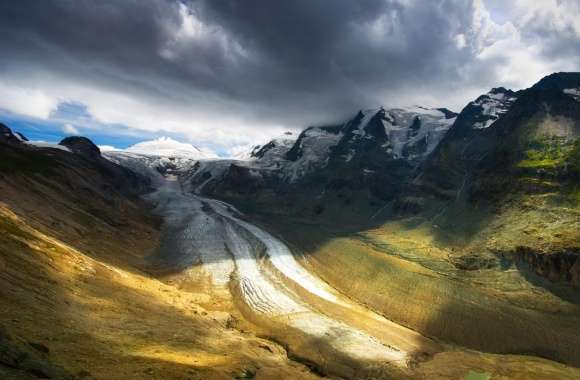 Continental Glacier Landscape