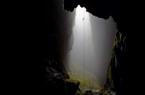 Descending Into Deep Cave
