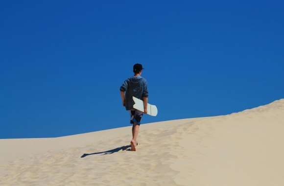 Walk Up The Dunes