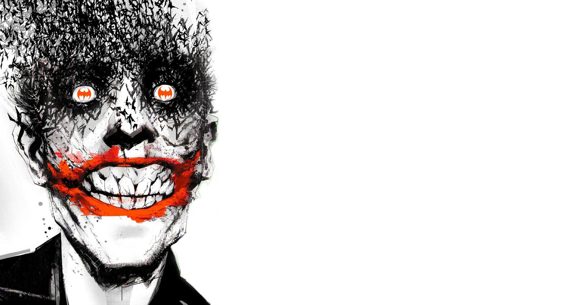 Batface Joker at 320 x 480 iPhone size wallpapers HD quality