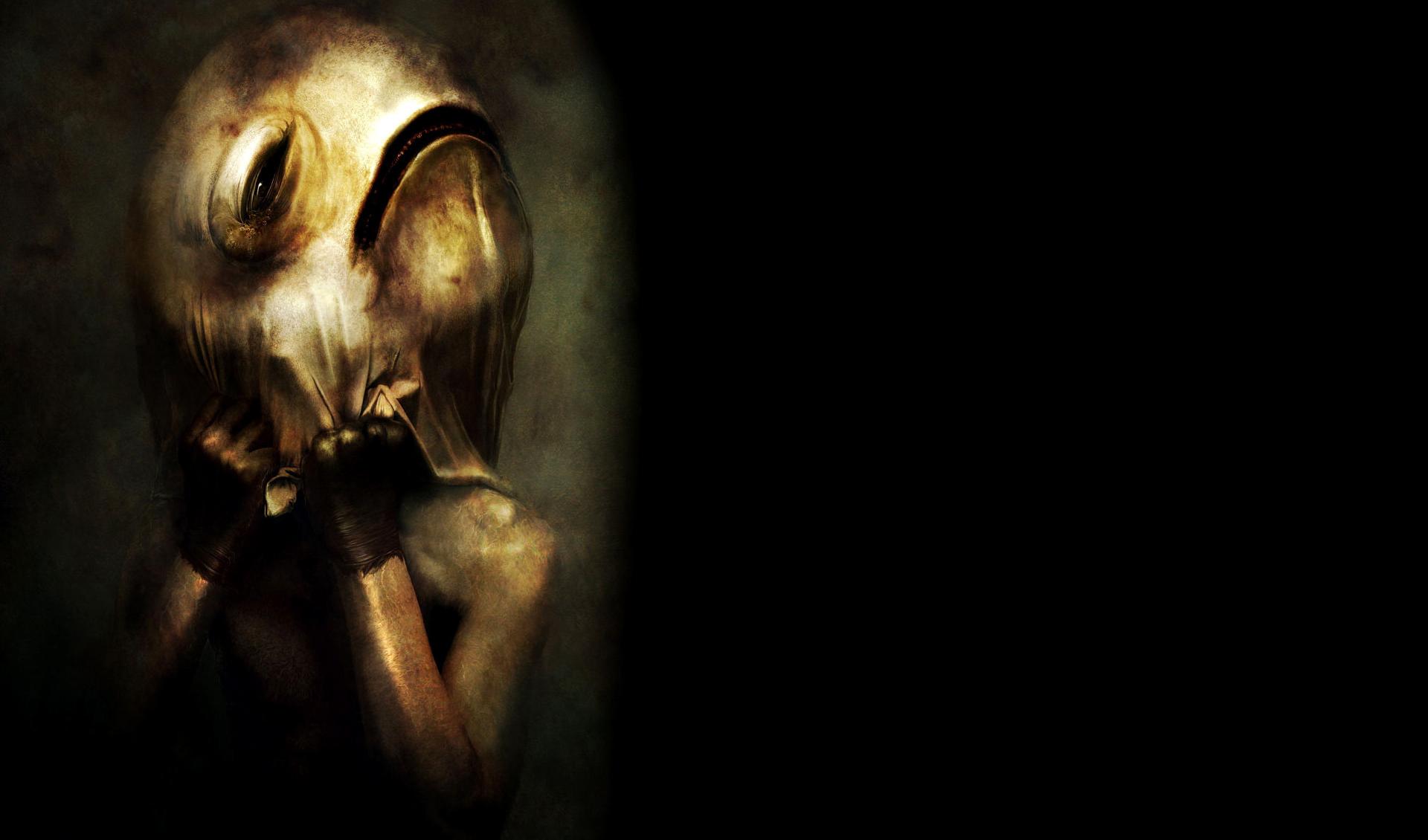 Eerie mask at 1280 x 960 size wallpapers HD quality