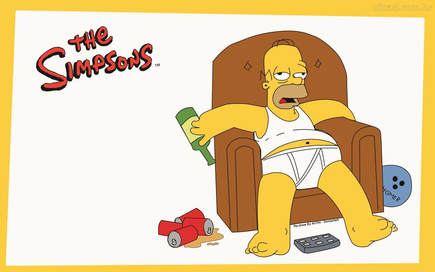 Homer Simpson at 2048 x 2048 iPad size wallpapers HD quality