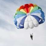 Parachuting photo