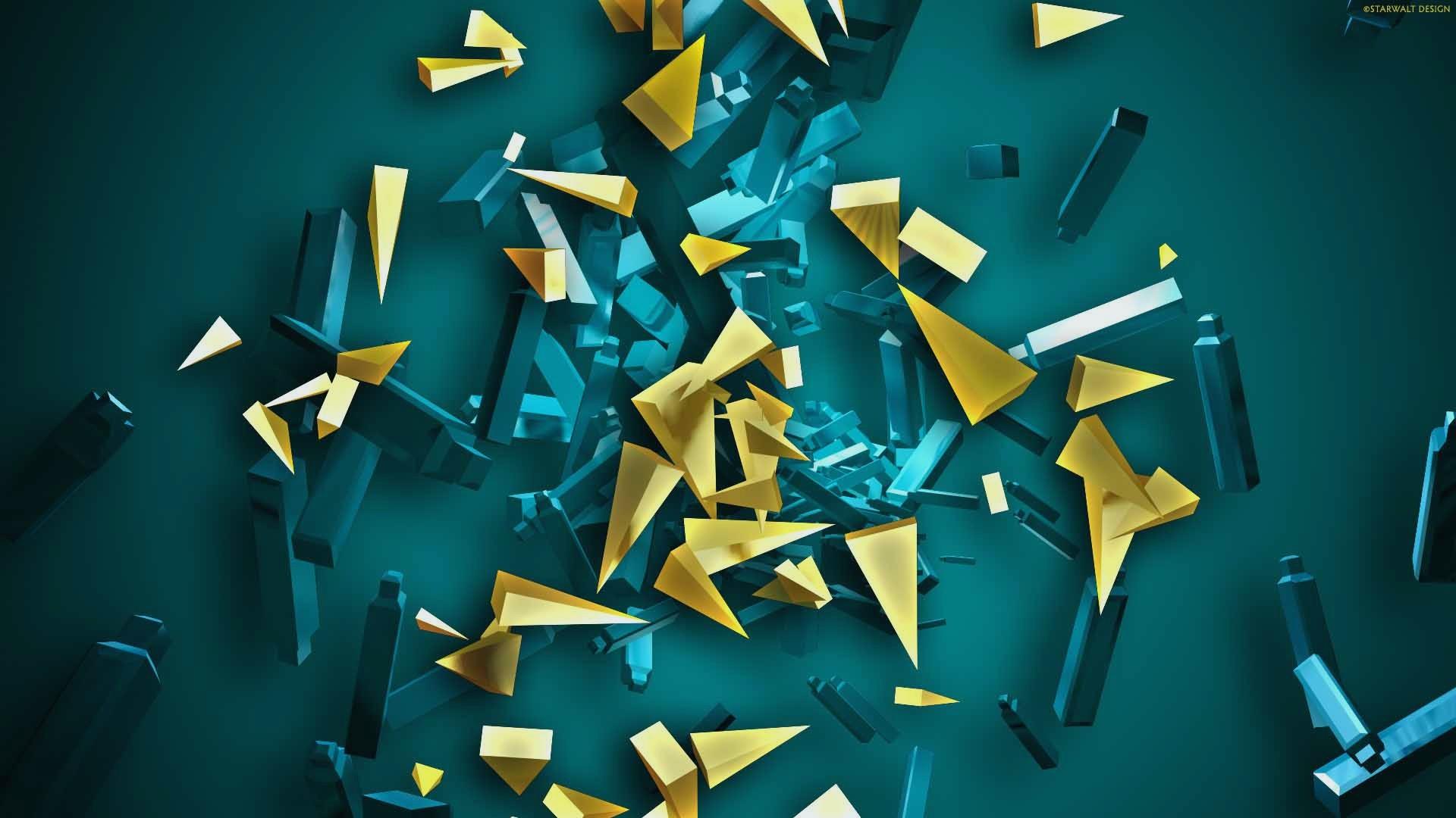 3D Abstract at 320 x 480 iPhone size wallpapers HD quality