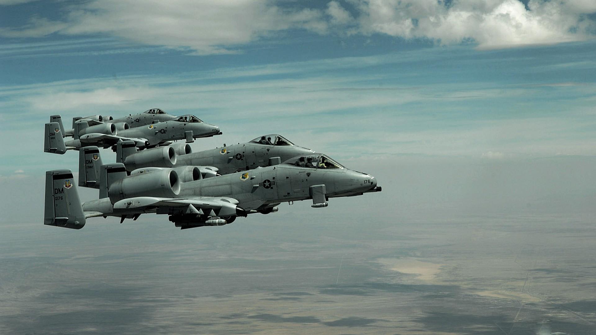 Fairchild Republic A-10 Thunderbolt II at 750 x 1334 iPhone 6 size wallpapers HD quality