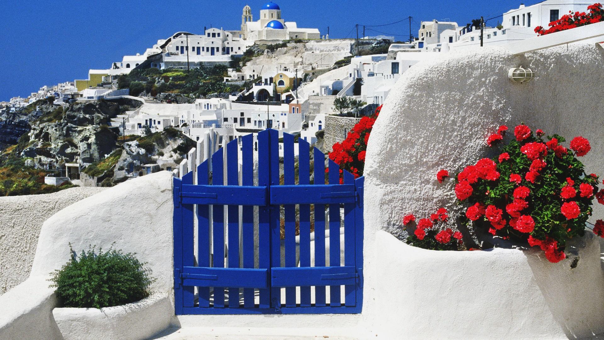Greece at 1152 x 864 size wallpapers HD quality