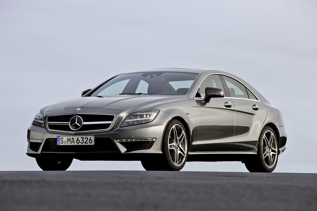 Mercedes CLS Coupe at 750 x 1334 iPhone 6 size wallpapers HD quality