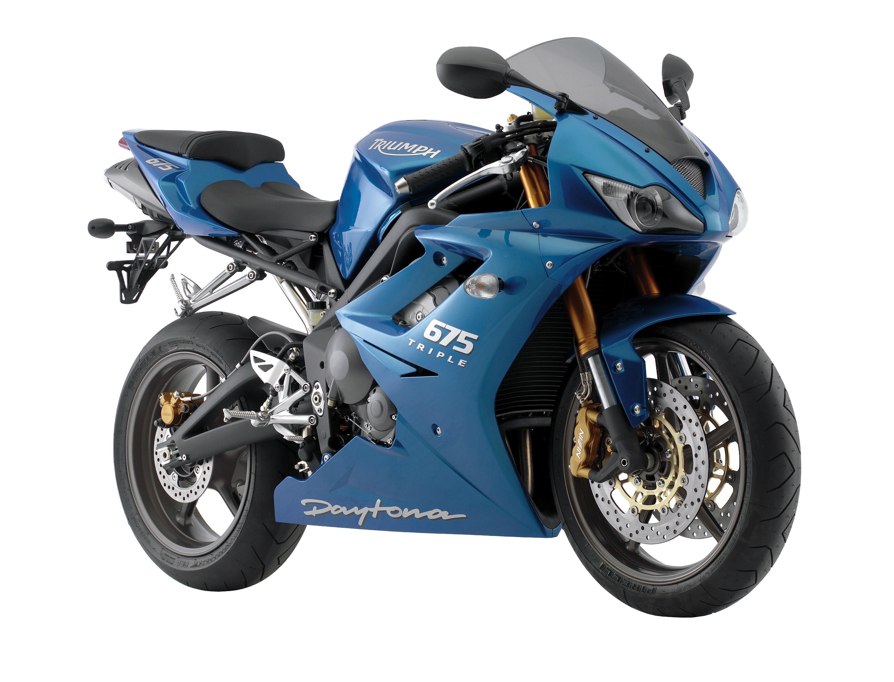 Triumph Daytona 675 at 320 x 480 iPhone size wallpapers HD quality