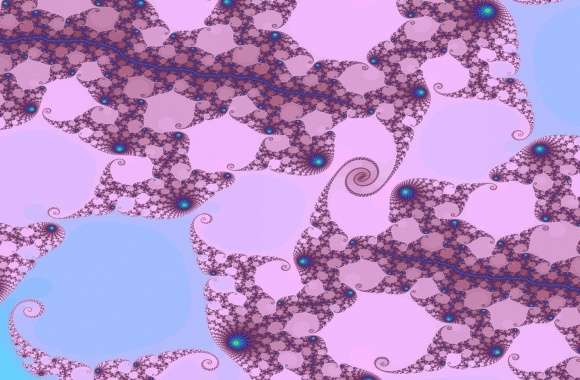 Blue fractal abysses