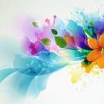 Abstract Flower wallpapers for desktop