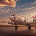 Pan American Aviation Day background