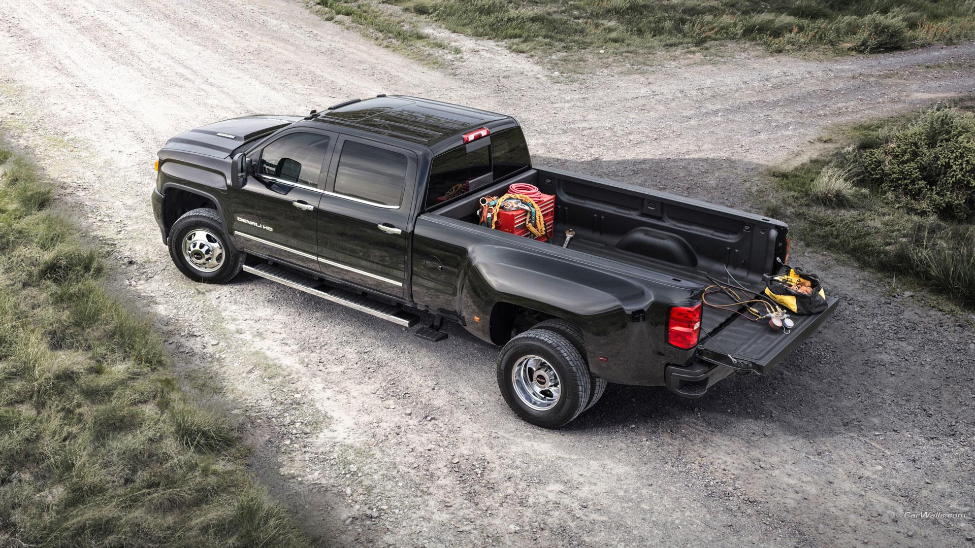 2015 GMC Sierra HD at 320 x 480 iPhone size wallpapers HD quality