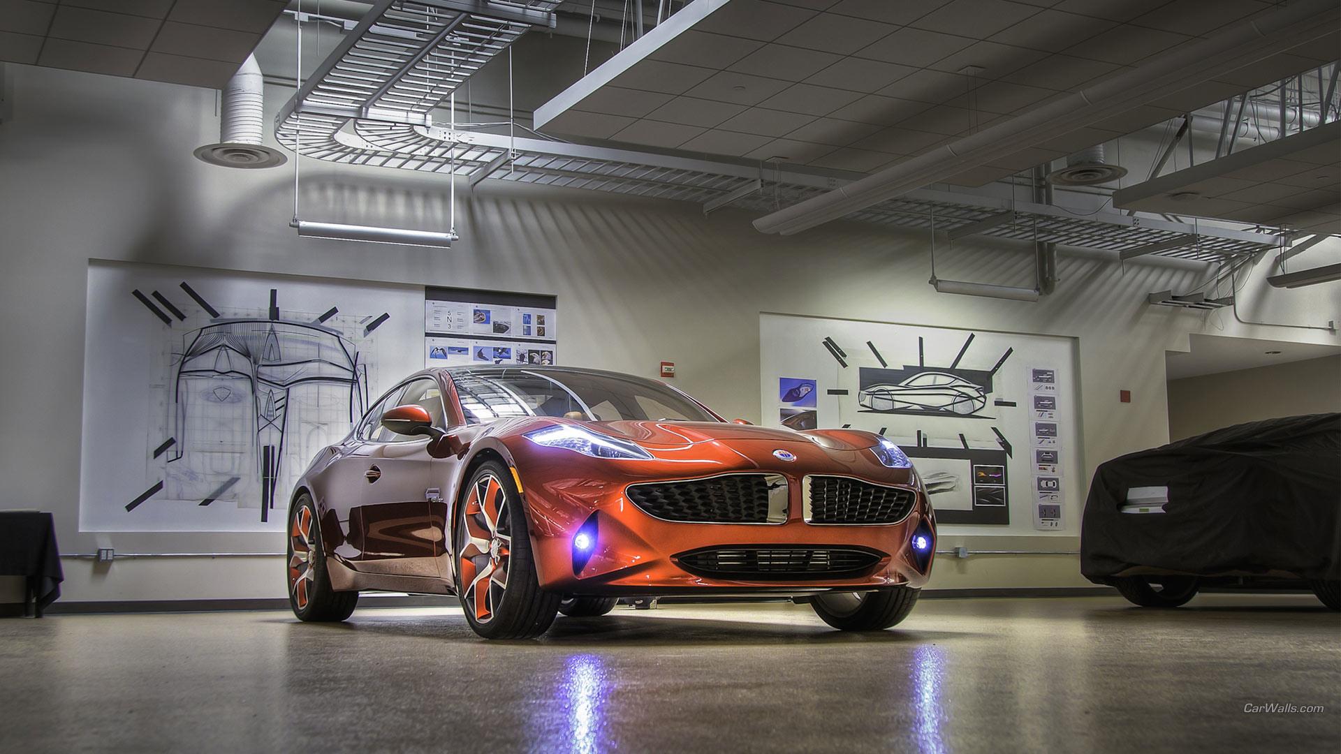 Fisker Atlantic Prototype at 2048 x 2048 iPad size wallpapers HD quality