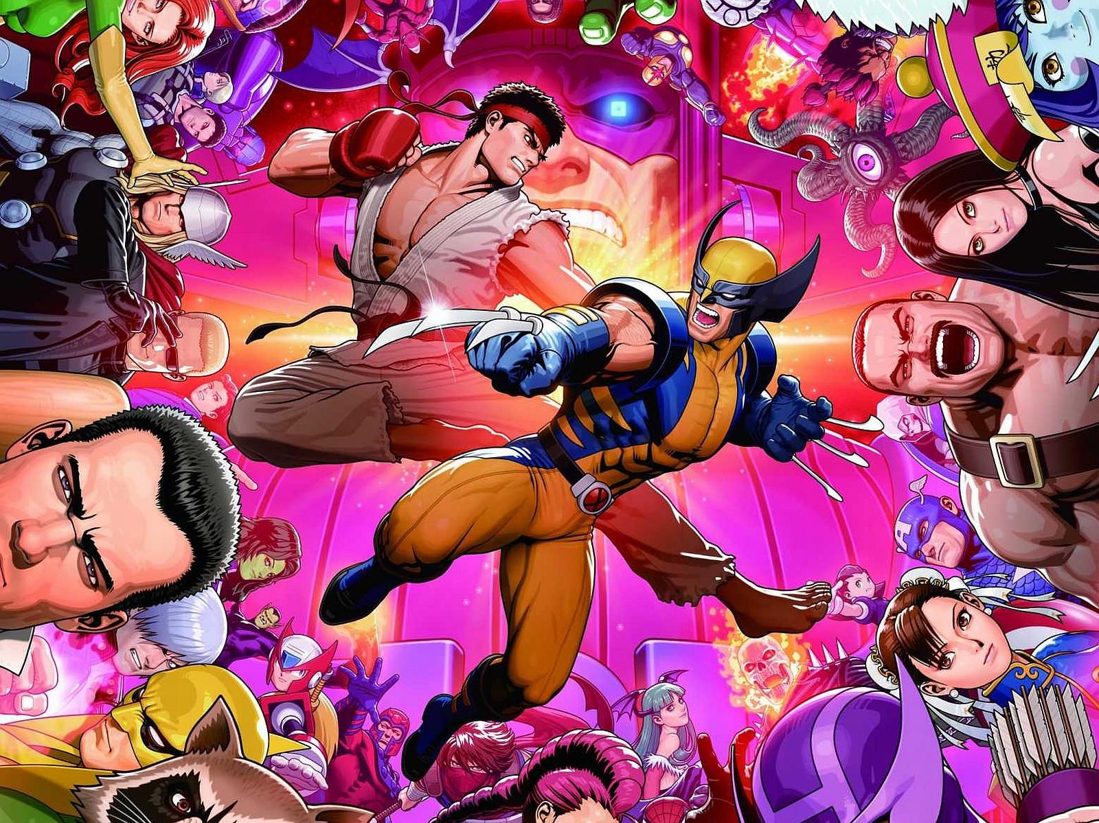 Marvel Vs Capcom at 1024 x 1024 iPad size wallpapers HD quality