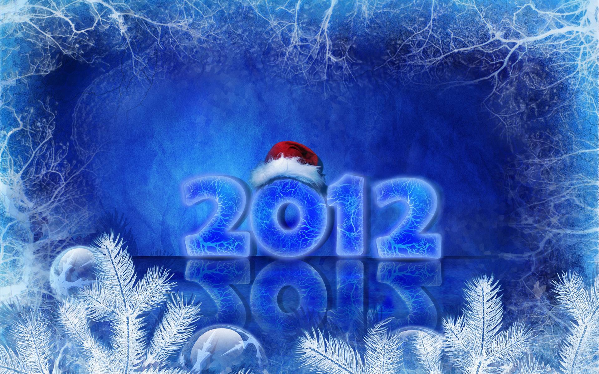 New Year 2012 at 2048 x 2048 iPad size wallpapers HD quality