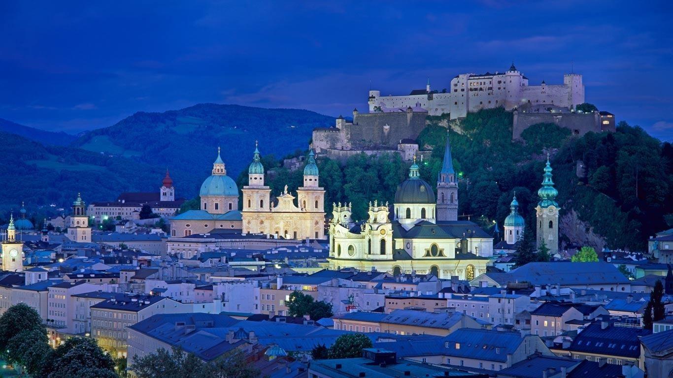 Salzburg at 1334 x 750 iPhone 7 size wallpapers HD quality