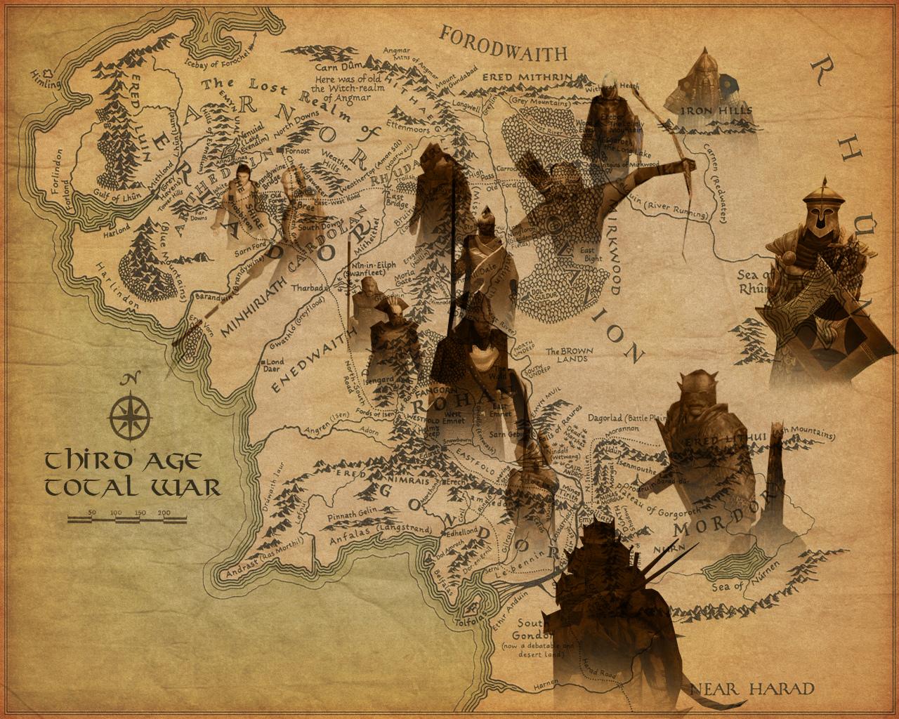 Third Age Total War at 640 x 1136 iPhone 5 size wallpapers HD quality