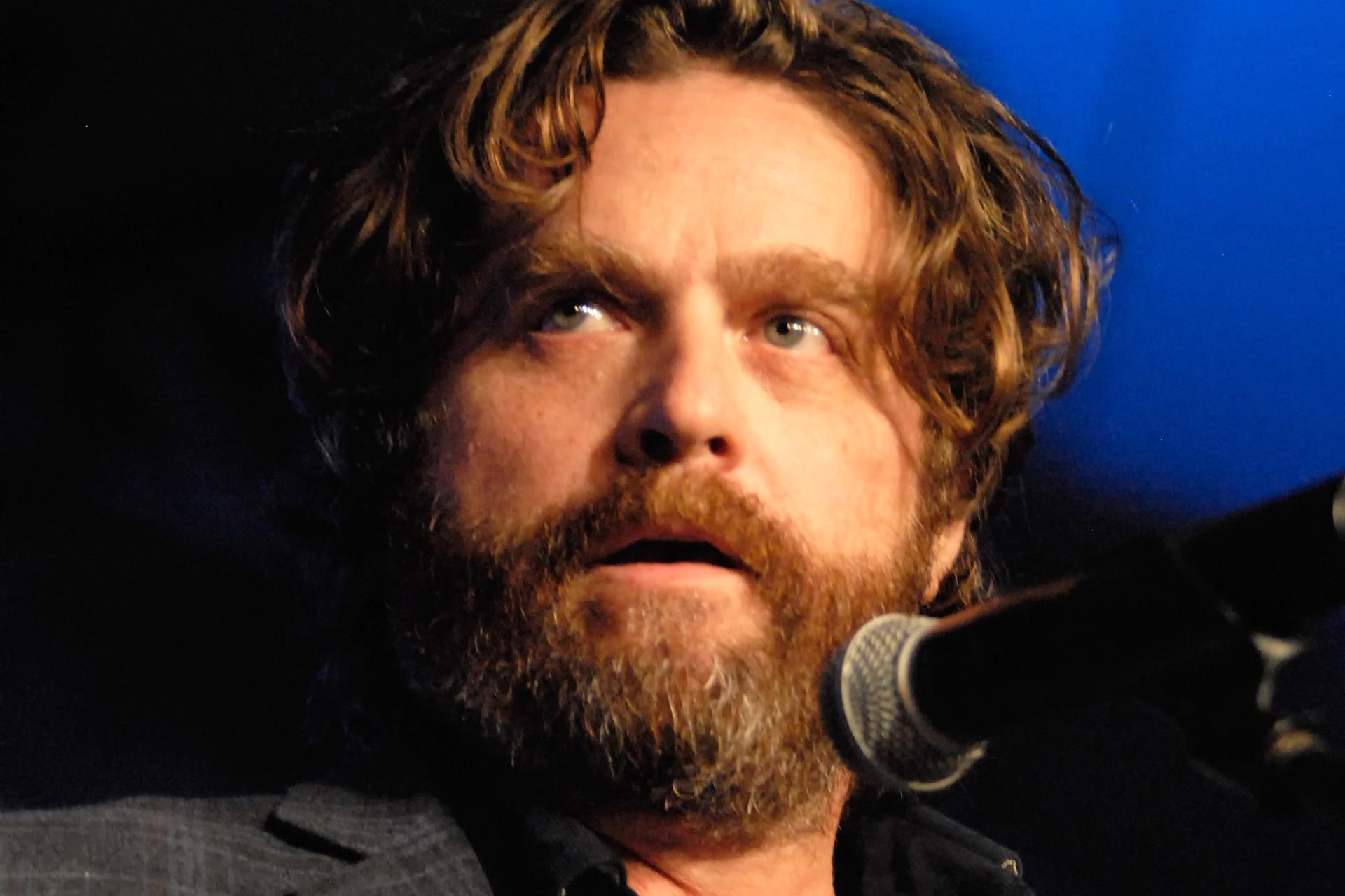 Zach Galifianakis at 640 x 960 iPhone 4 size wallpapers HD quality