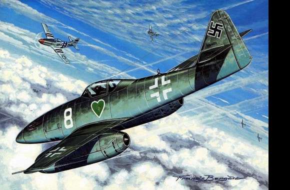 Messerschmitt Me 262 wallpapers hd quality
