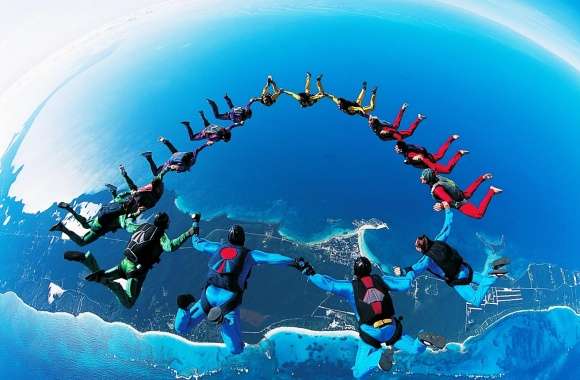 Skydiving wallpapers hd quality