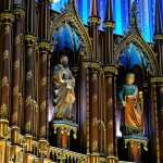 Notre Dame Basilica In Montreal hd