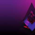 Facets Abstract background