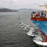 Container Ship background