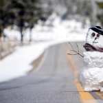 Snowman Photography image