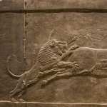 Assyria Lion Hunts desktop wallpaper