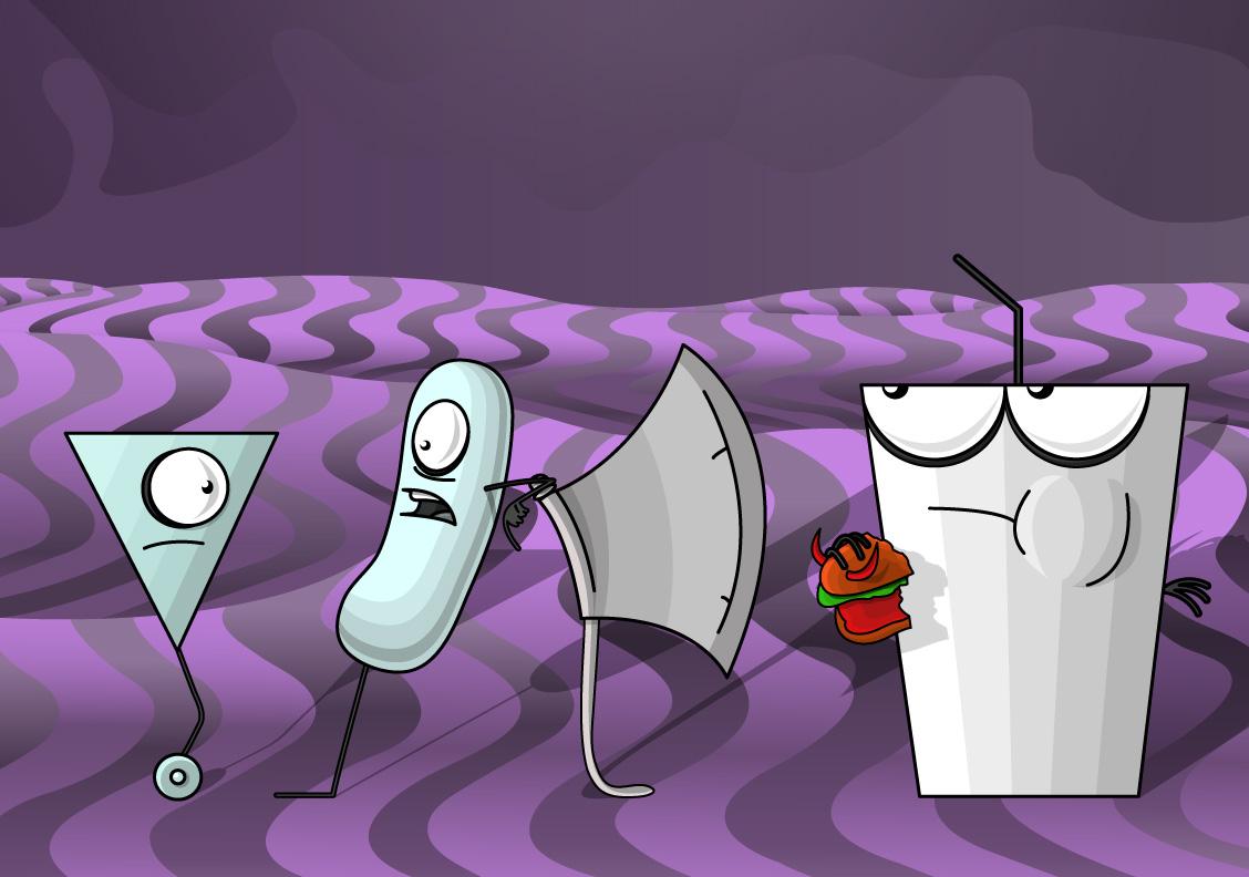 Aqua Teen Hunger Force at 1152 x 864 size wallpapers HD quality