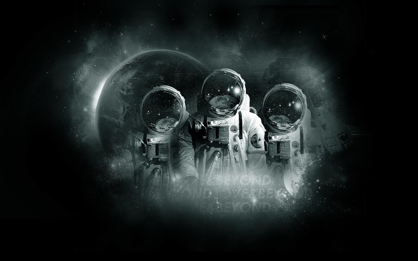 Astronaut Sci Fi at 640 x 960 iPhone 4 size wallpapers HD quality