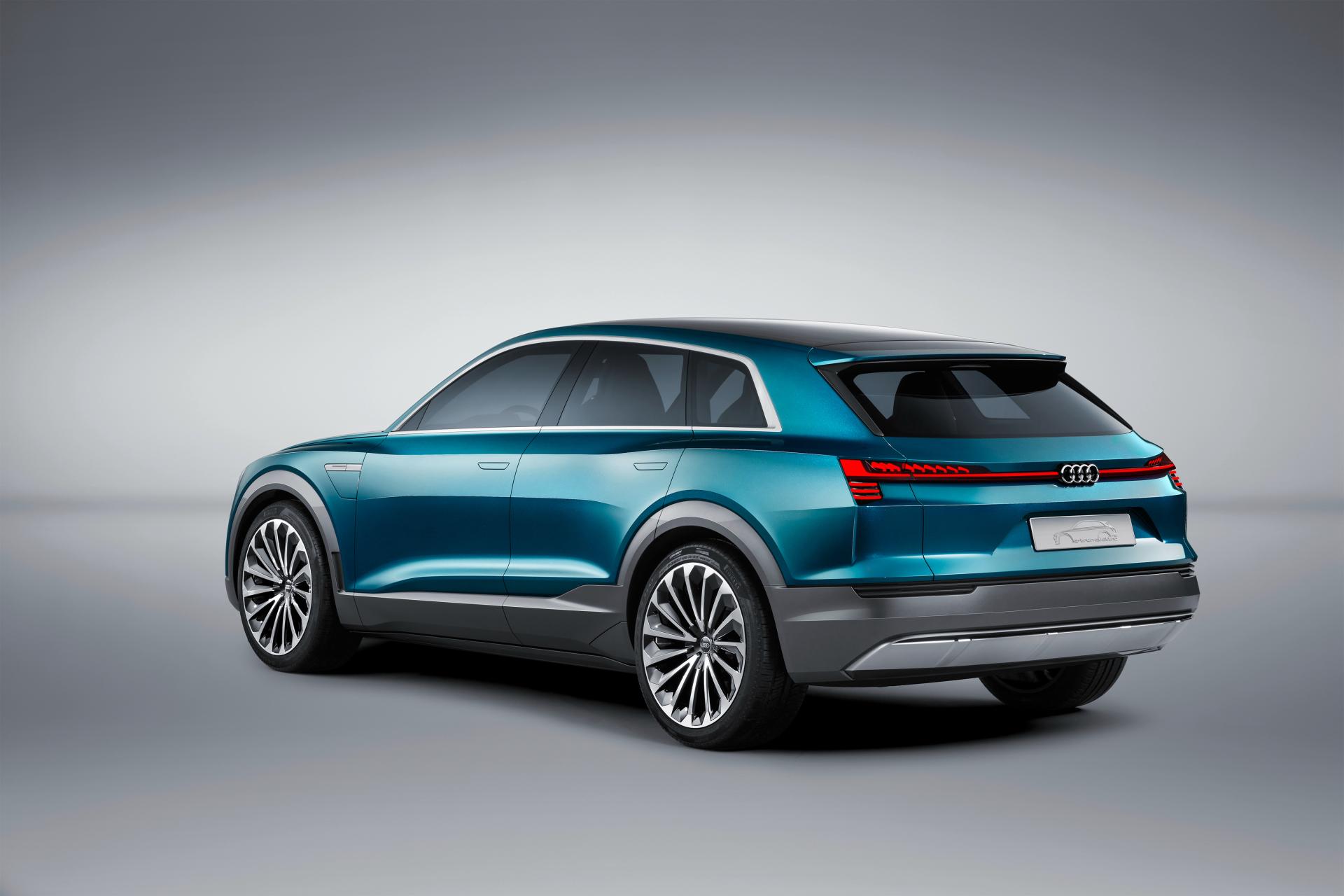 Audi E-tron Quattro at 750 x 1334 iPhone 6 size wallpapers HD quality