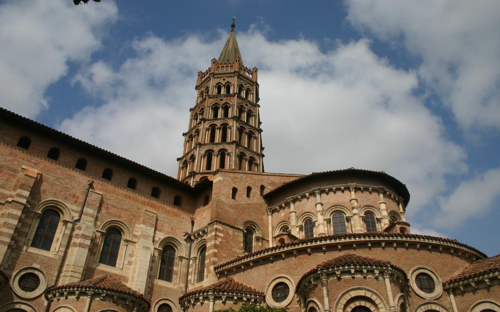 Basilica Of St. Sernin, Toulouse at 1280 x 960 size wallpapers HD quality