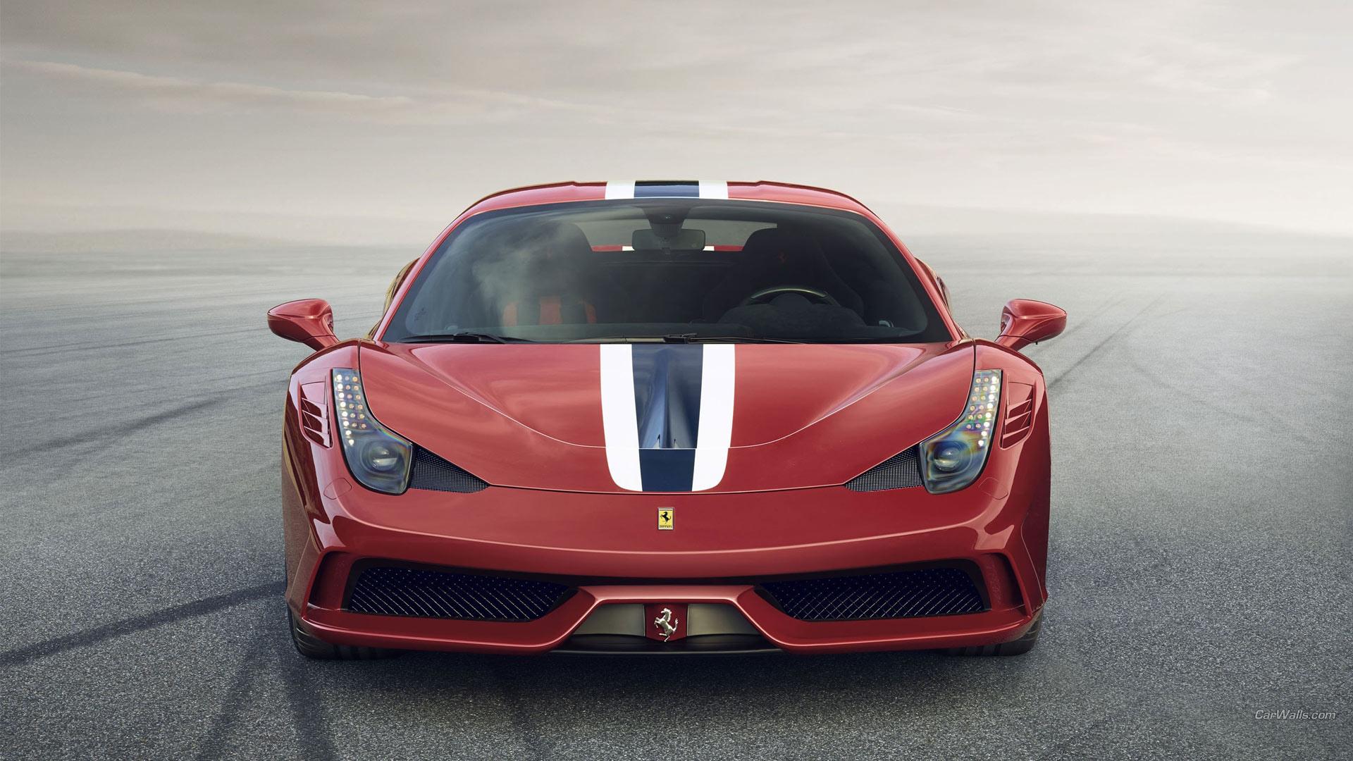 Ferrari 458 Speciale at 640 x 960 iPhone 4 size wallpapers HD quality