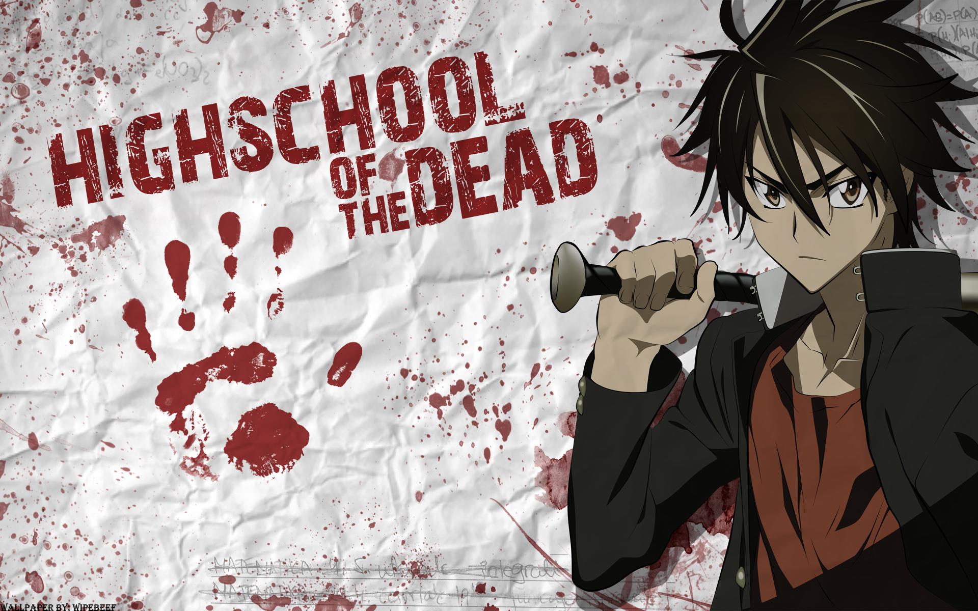 Highschool Of The Dead at 1024 x 1024 iPad size wallpapers HD quality