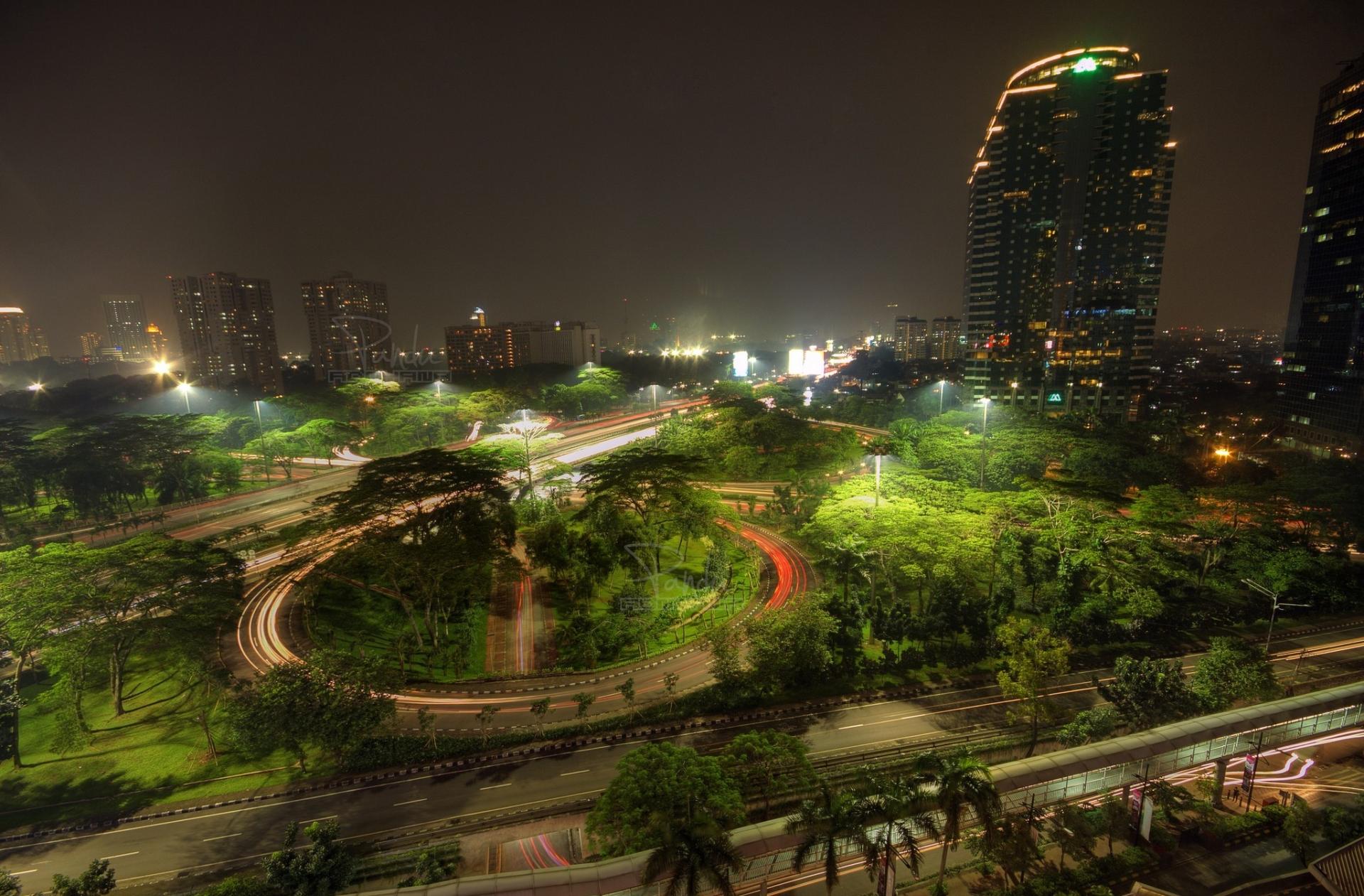 Jakarta at 640 x 960 iPhone 4 size wallpapers HD quality