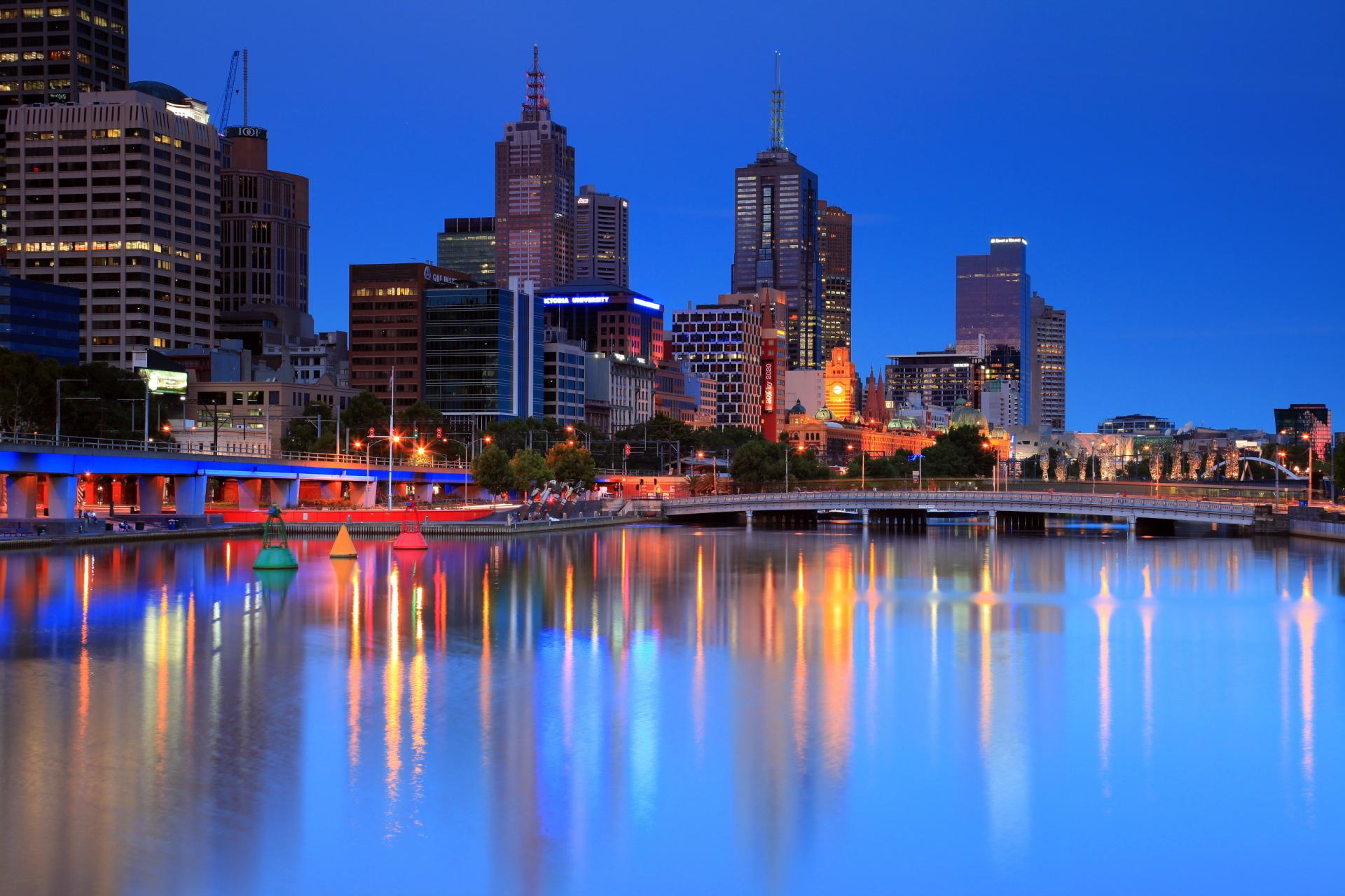 Melbourne at 1334 x 750 iPhone 7 size wallpapers HD quality