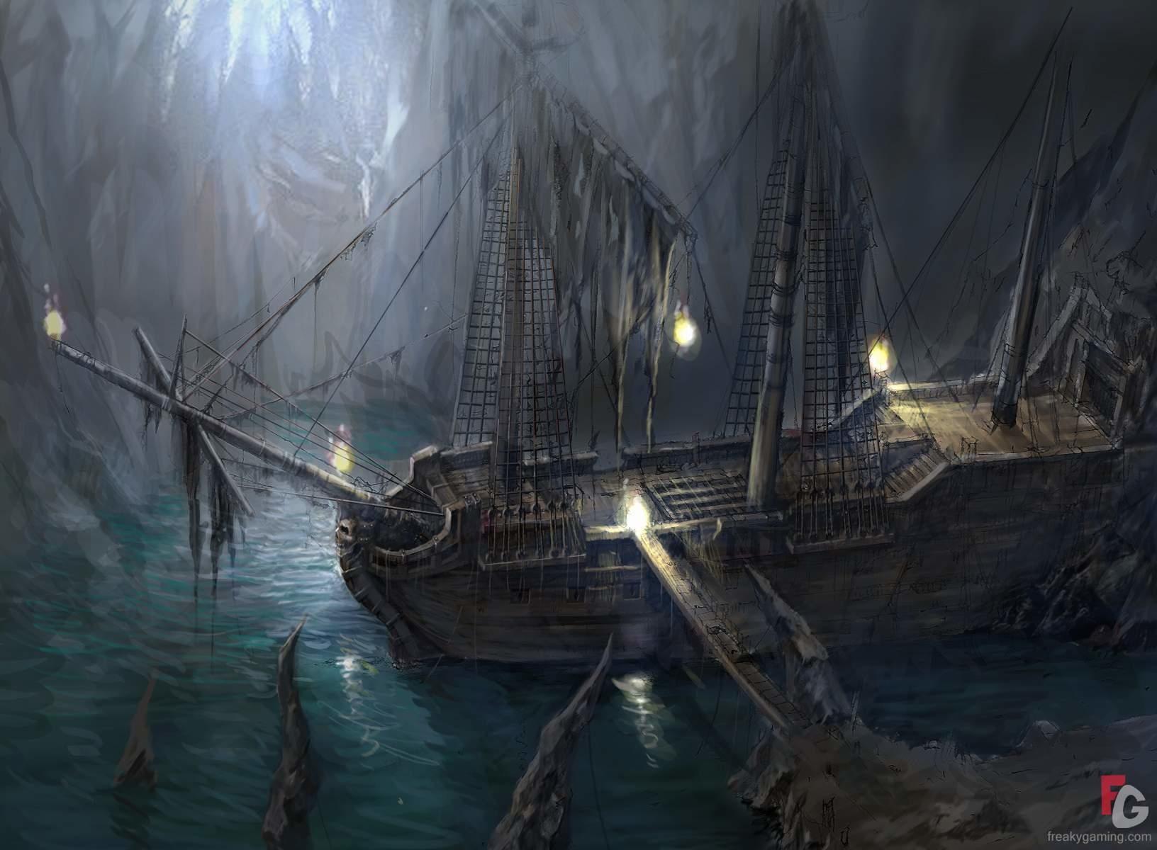 Pirate Fantasy at 1024 x 1024 iPad size wallpapers HD quality