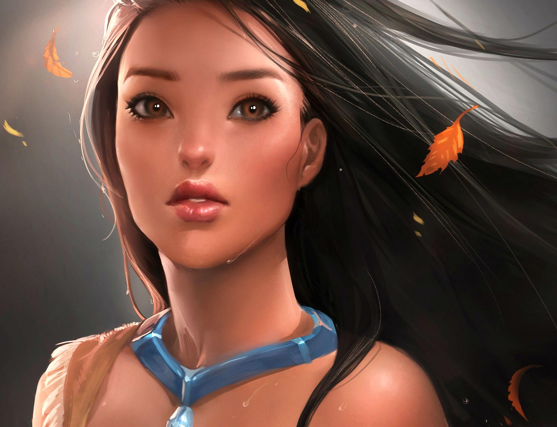 Pocahontas at 640 x 1136 iPhone 5 size wallpapers HD quality